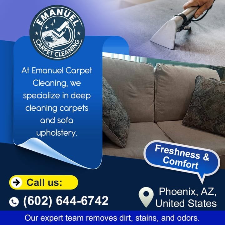 Upholstery cleaning